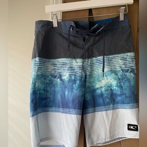 Mens size 28 O’Neill board shorts